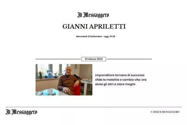 GIANNI APRILETTI COACH E MOTIVATORE