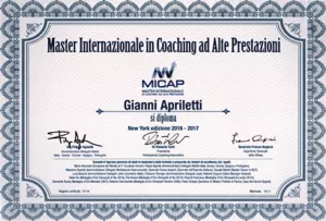 GIANNI APRILETTI COACH E MOTIVATORE