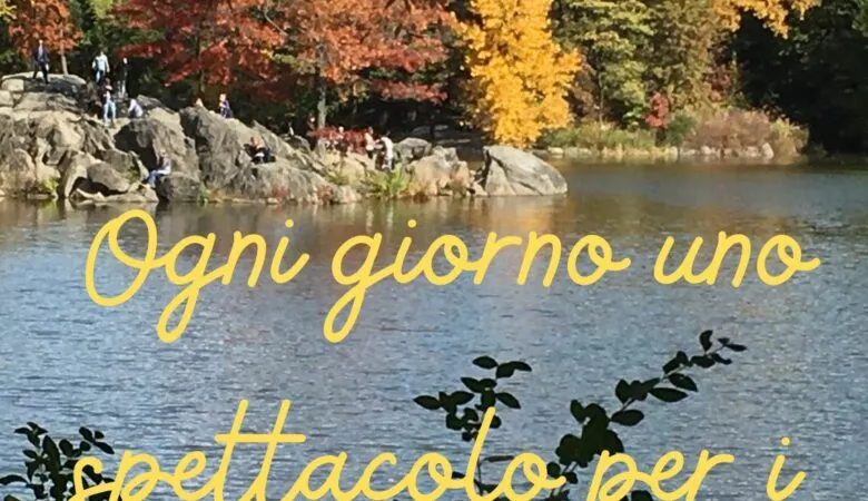 ogni giorno uno spettacolo per i nostri occhi