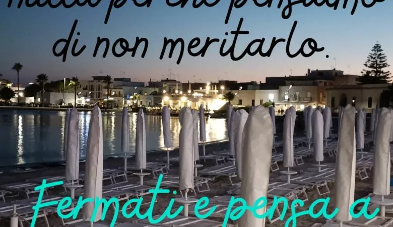 spesso non otteniamo perchè pensiamo di non meritarlo